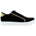 PINK LATTE TENIS CASUAL NEGRO DORADO PARA MUJER 77202