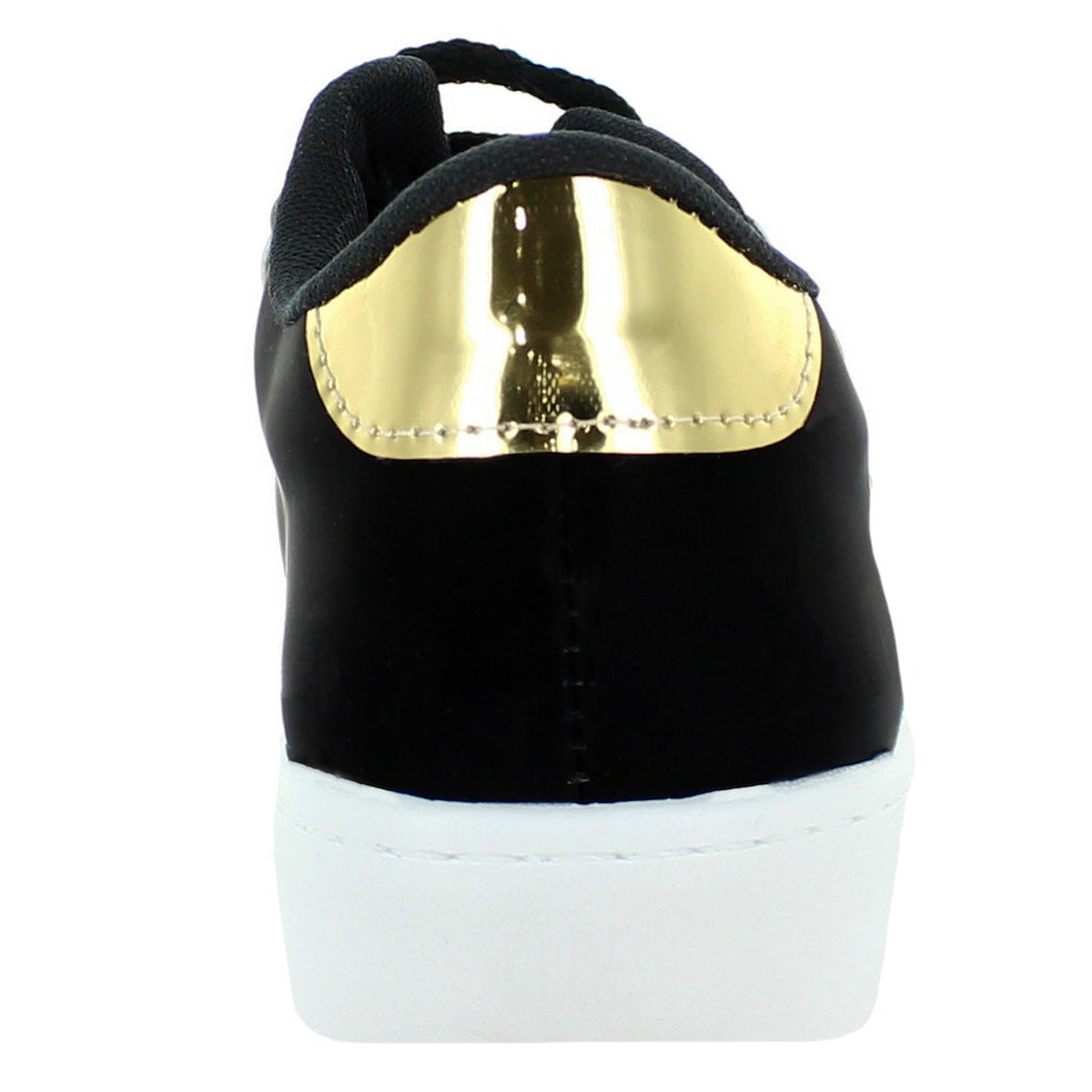 PINK LATTE TENIS CASUAL NEGRO DORADO PARA MUJER 77202