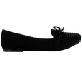 PINK LATTE MOCASIN PUNTAL NEGRO CON PEDRERIA PARA MUJER 77708