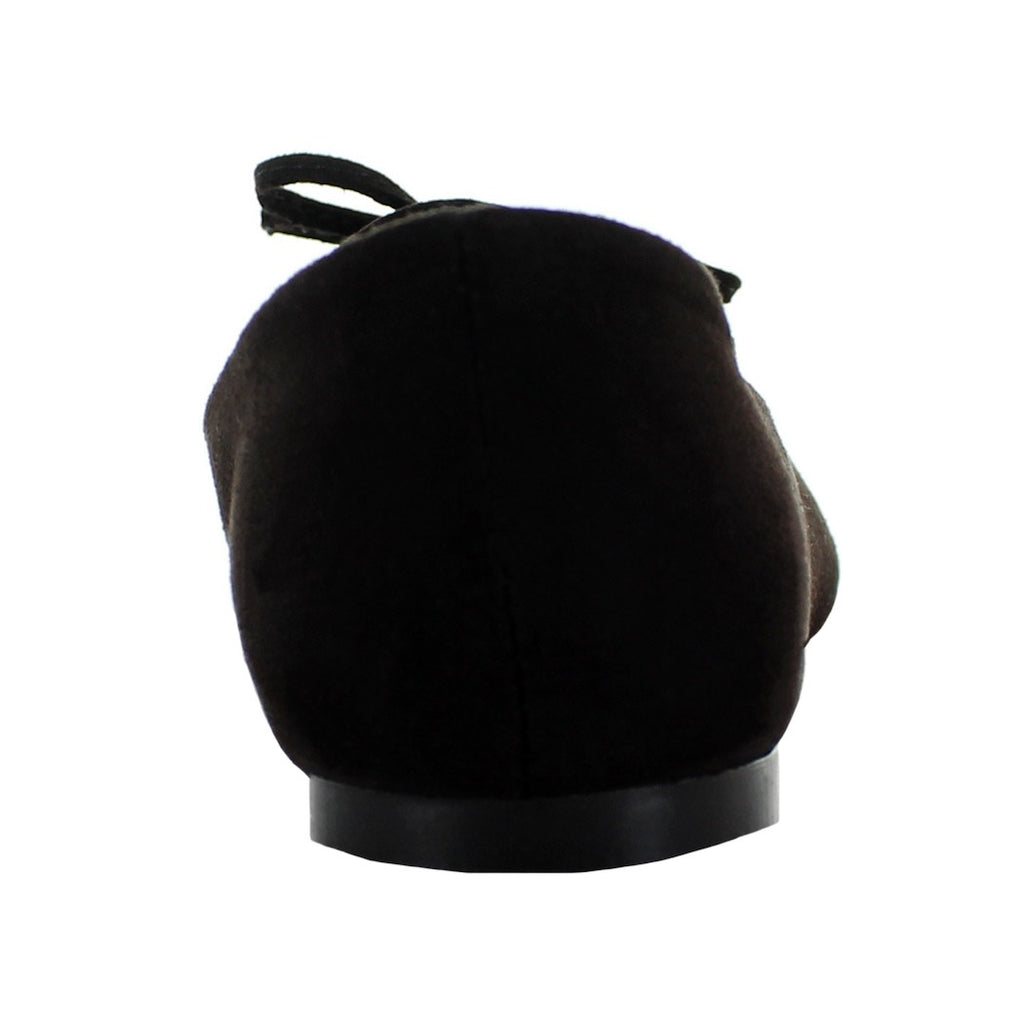 PINK LATTE MOCASIN PUNTAL NEGRO CON PEDRERIA PARA MUJER 77708
