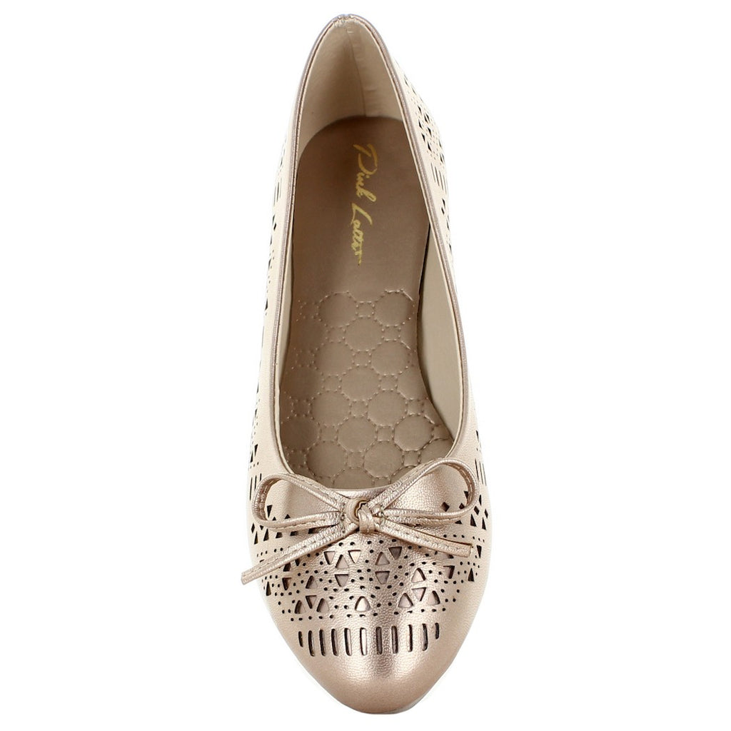 PINK LATTE BALERINA CASUAL ORO ROSADO PARA MUJER 77724