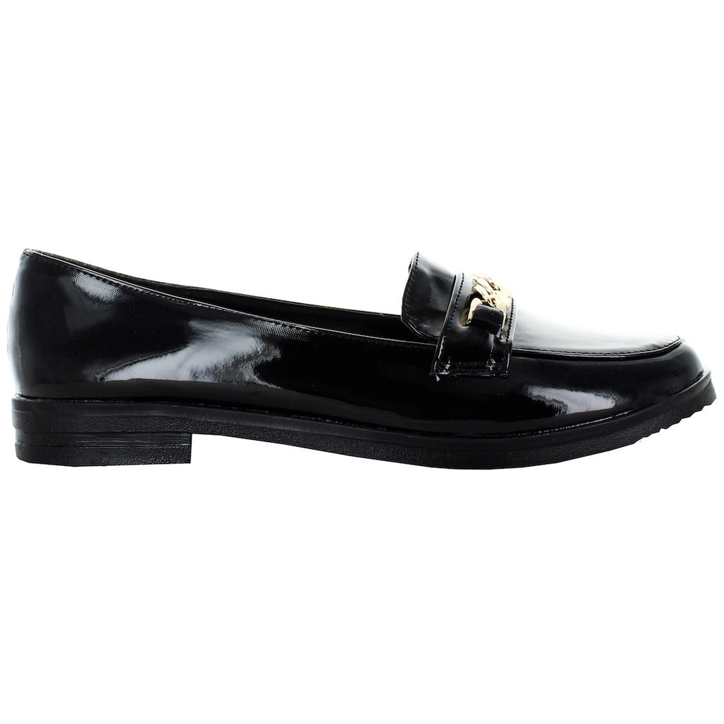 PINK LATTE MOCASIN CASUAL NEGRO PARA MUJER 80016