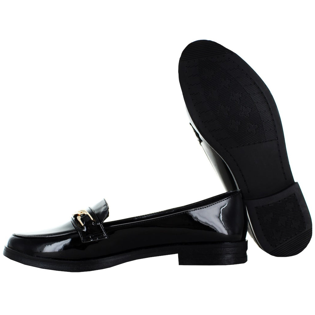 PINK LATTE MOCASIN CASUAL NEGRO PARA MUJER 80016