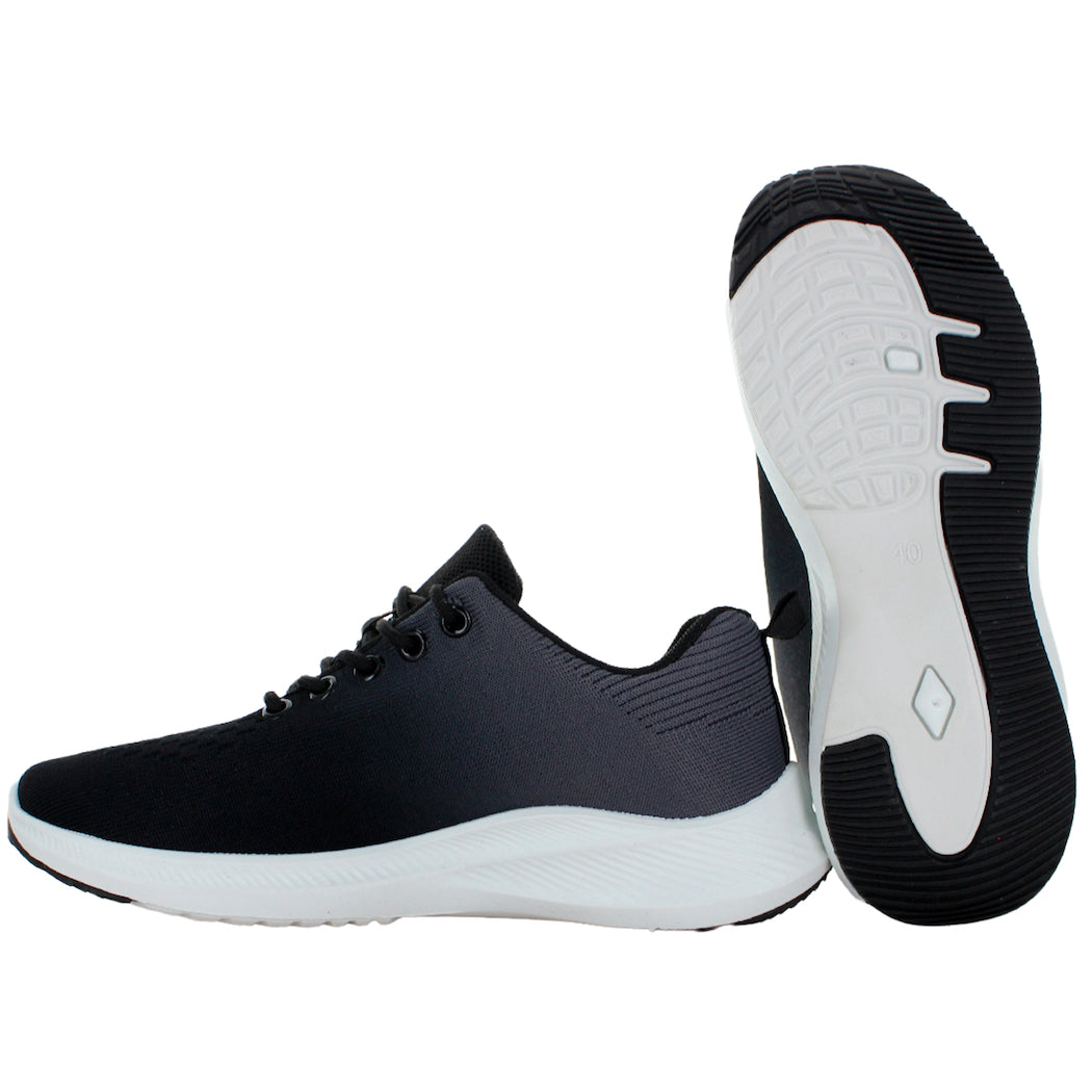 PINK LATTE TENIS CORRER ATLETICO NEGRO GRIS JUVENIL 81768