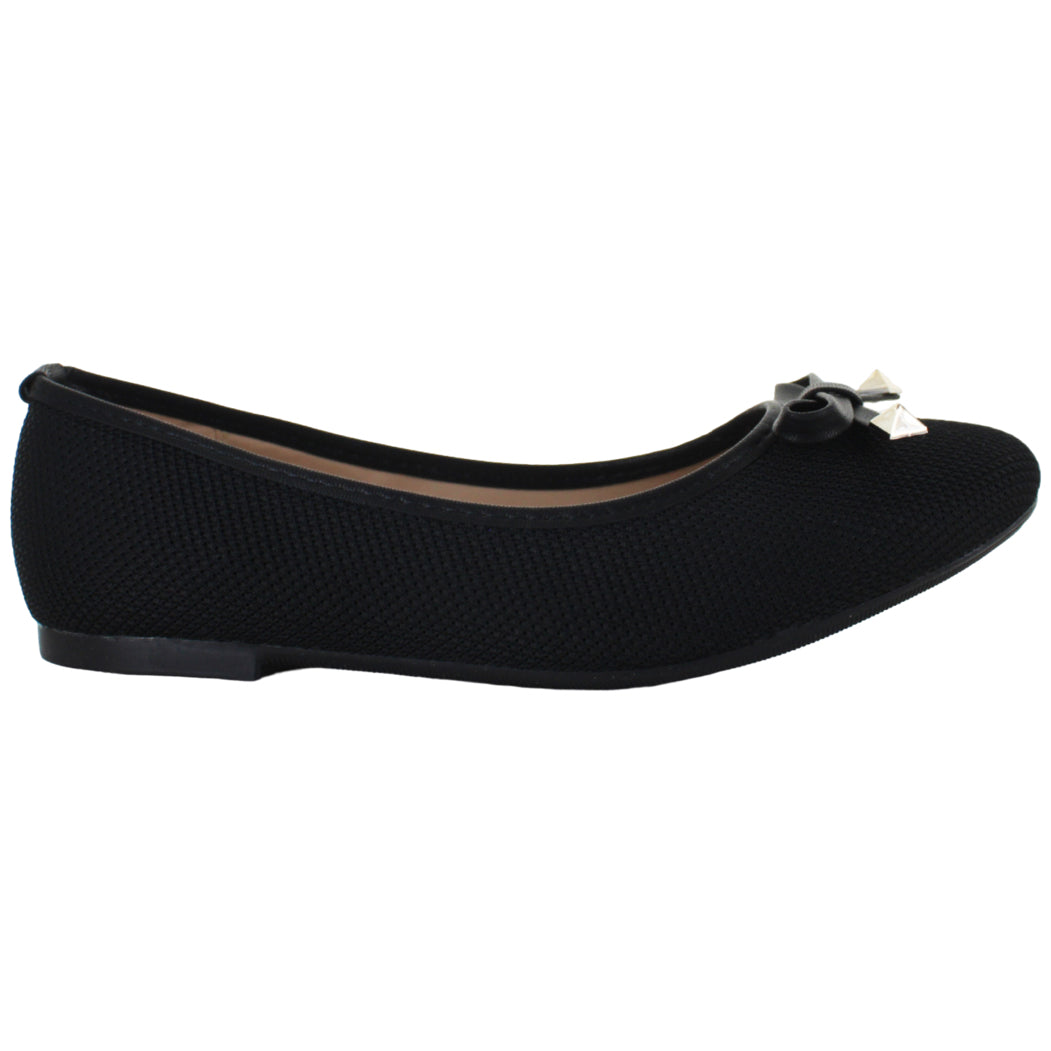 PINK LATTE ZAPATO BALERINA LIGERA FIESTA MOÑITO MUJER 85553