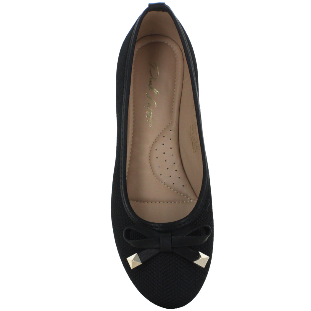 PINK LATTE ZAPATO BALERINA LIGERA FIESTA MOÑITO MUJER 85553