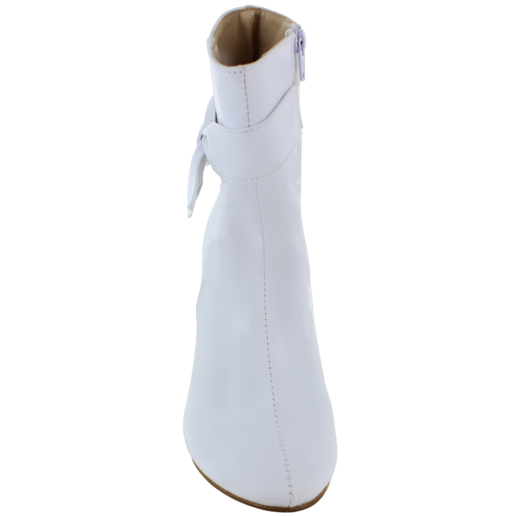 PINK LATTE BOTIN TACON MODA CASUAL ELEGANTE MOÑO MUJER 87052