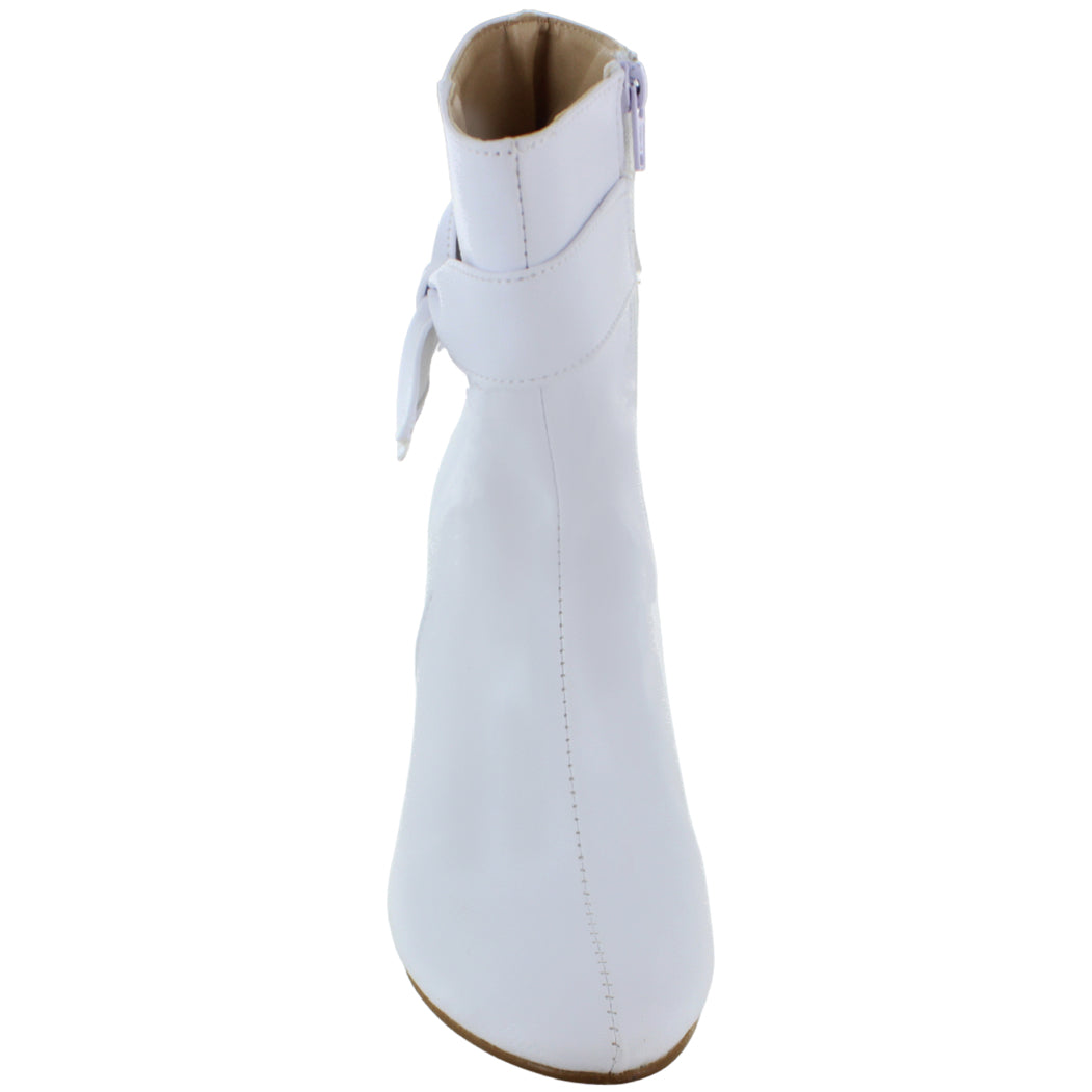 PINK LATTE BOTIN TACON MODA CASUAL ELEGANTE MOÑO MUJER 87052