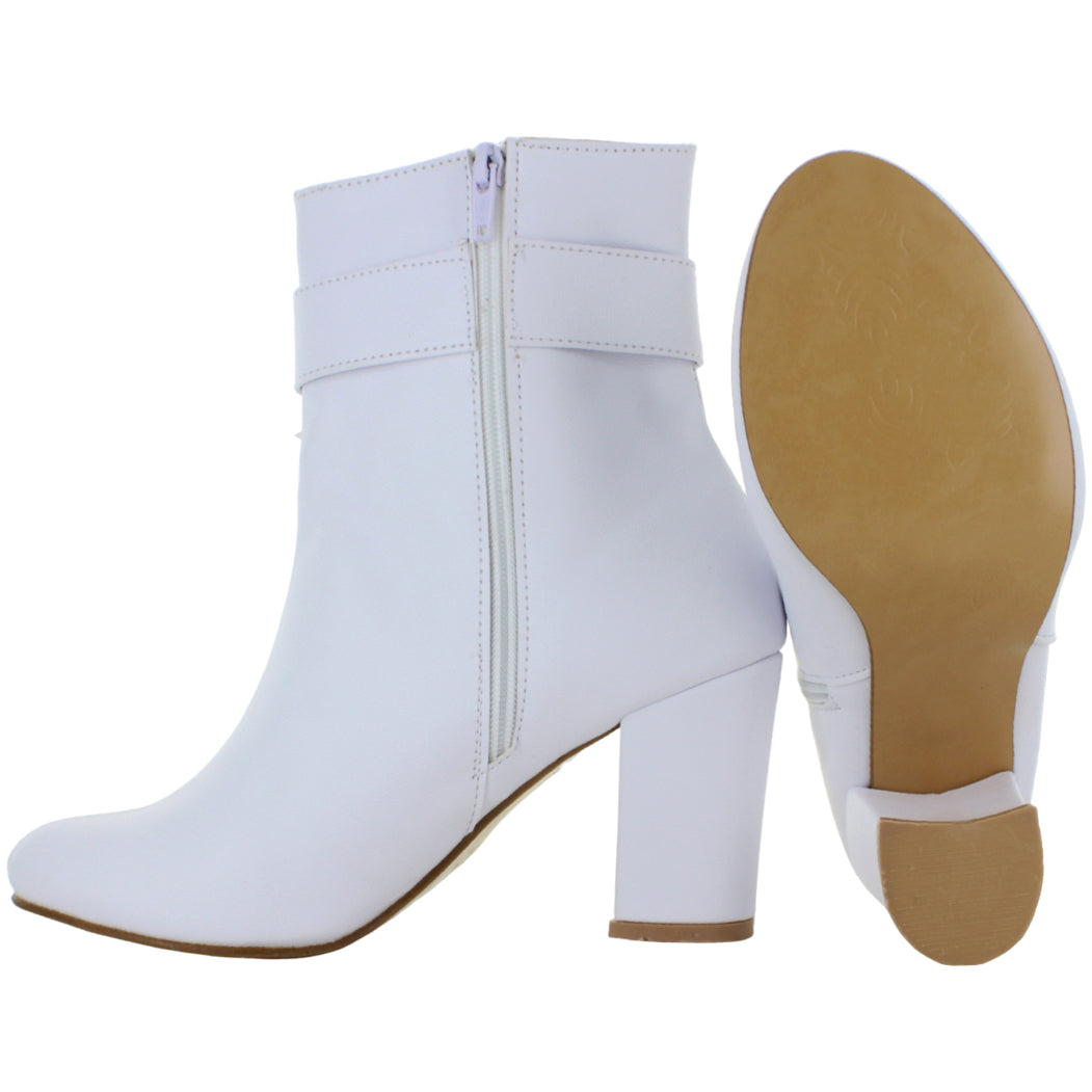 PINK LATTE BOTIN TACON MODA CASUAL ELEGANTE MOÑO MUJER 87052