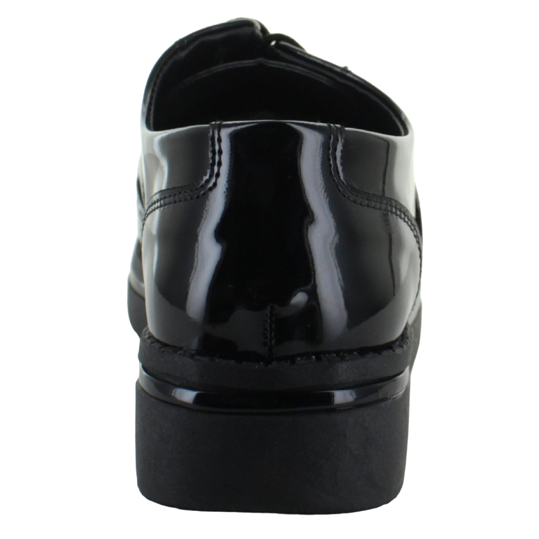 PINK LATTE ZAPATO BOSTONIANO MODA ESCOLAR CHAROL MUJER 89505