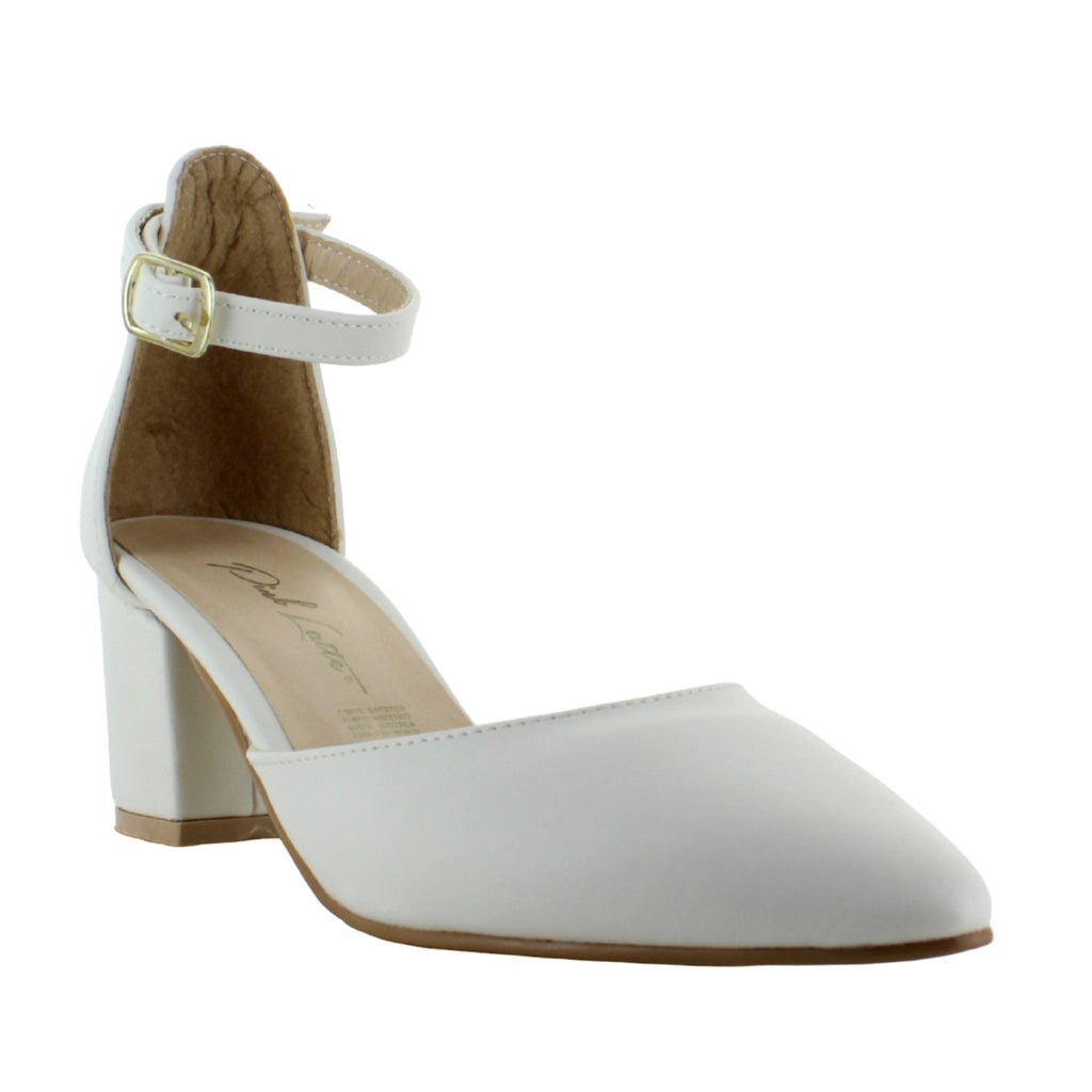 PINK LATTE ZAPATILLA TACON ANCHO PULSERA HEBILLA MUJER 90595