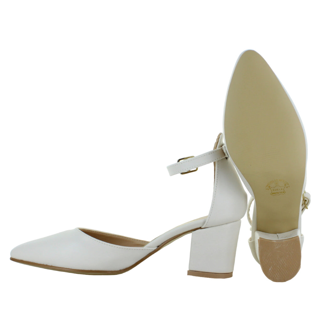 PINK LATTE ZAPATILLA TACON ANCHO PULSERA HEBILLA MUJER 90595