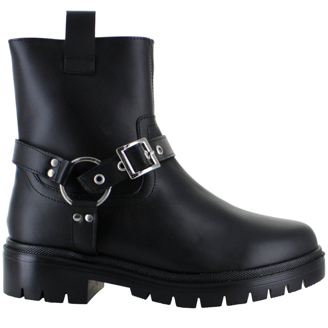 PINK LATTE BOTA URBANO VESTIR MODA CASUAL BIKER MUJER 91189