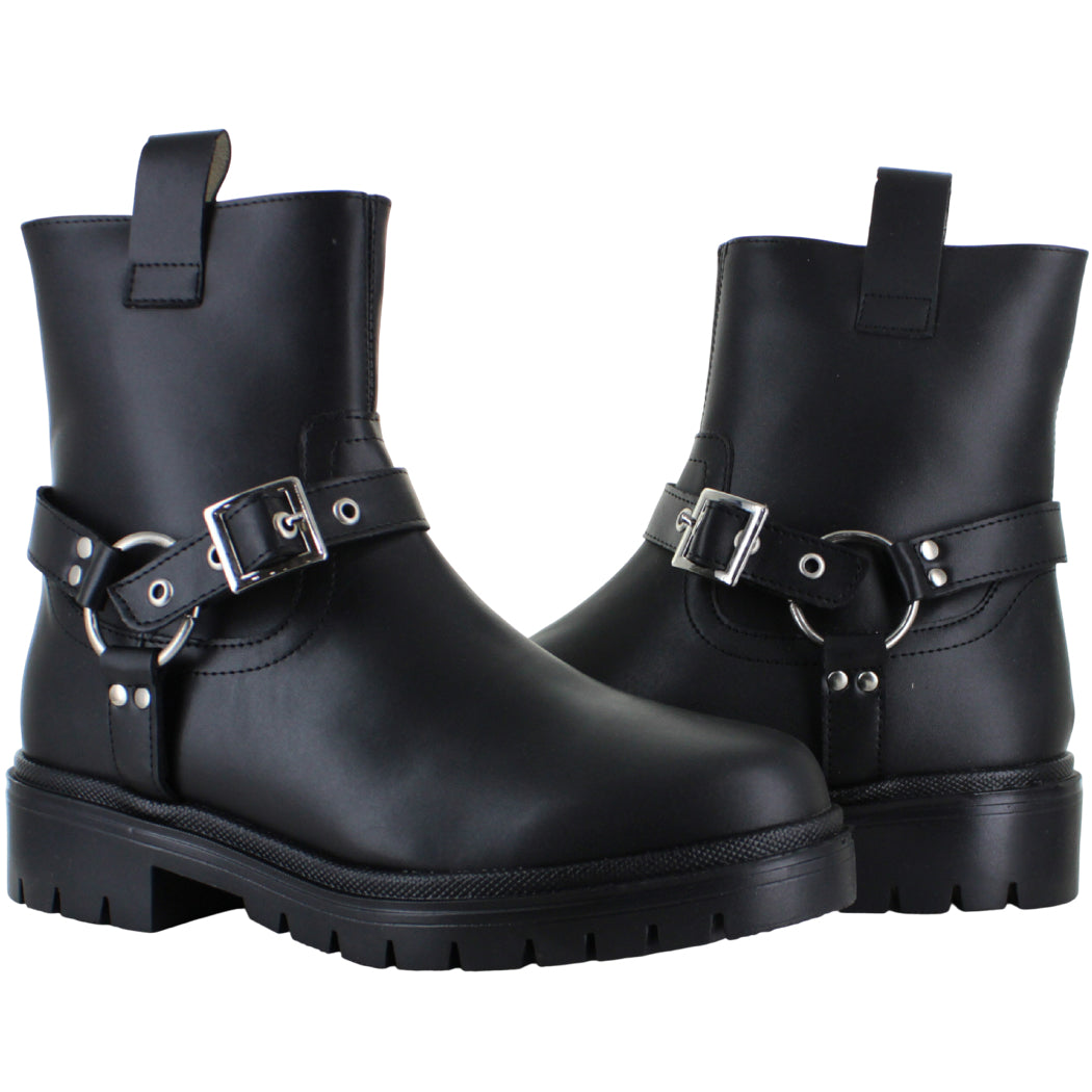 PINK LATTE BOTA URBANO VESTIR MODA CASUAL BIKER MUJER 91189