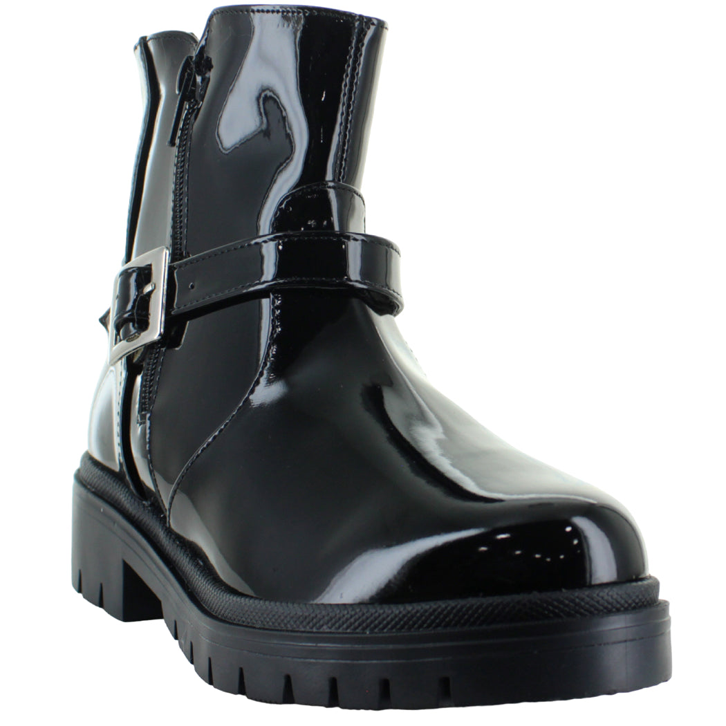 PINK LATTE BOTIN URBANO VESTIR ELEGANTE CHAROL MUJER 91200