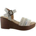 PINK LATTE SANDALIA PLATAFORMA ELEGANTE HEBILLA MUJER 92444