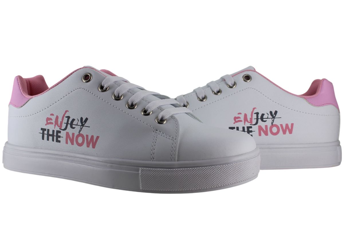 PINK LATTE TENIS URBANO MODA ENJOY THE NOW SKATE MUJER 94374