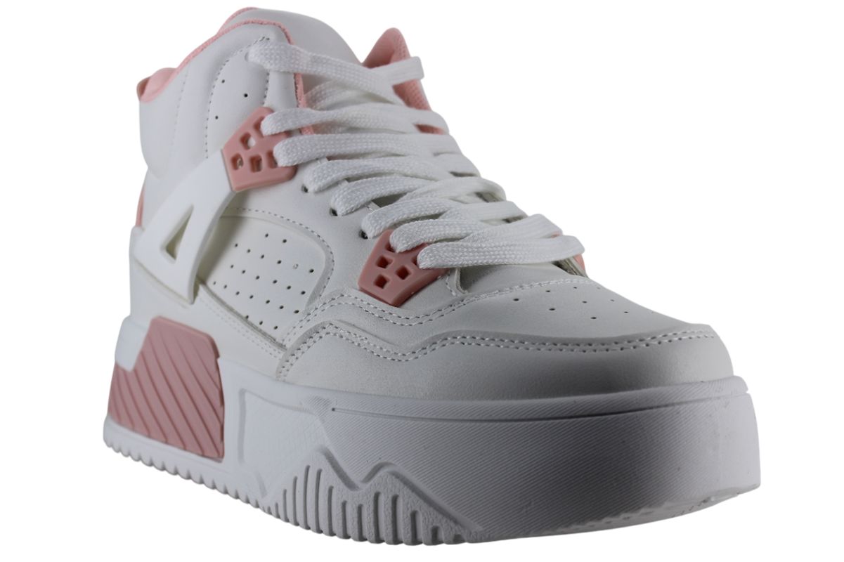 PINK LATTE TENIS SNEAKERS BOTA URBANO MODA SPORT MUJER 94445