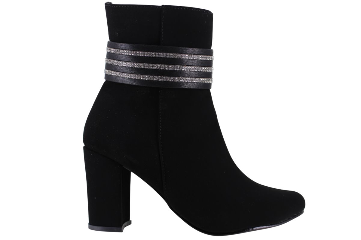 PINK LATTE BOTIN TACON ANCHO ALTO MODA ELEGANTE MUJER 94780