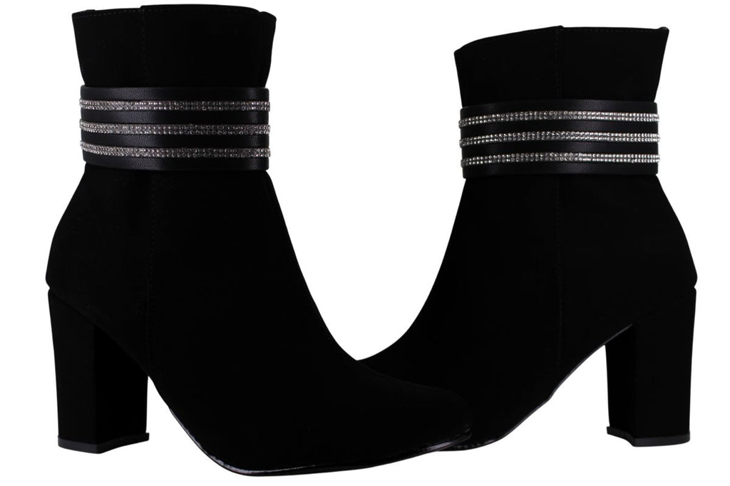 PINK LATTE BOTIN TACON ANCHO ALTO MODA ELEGANTE MUJER 94780