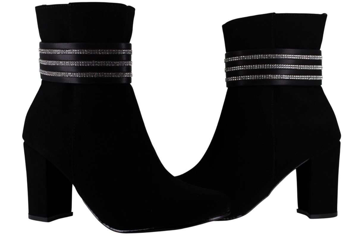 PINK LATTE BOTIN TACON ANCHO ALTO MODA ELEGANTE MUJER 94780