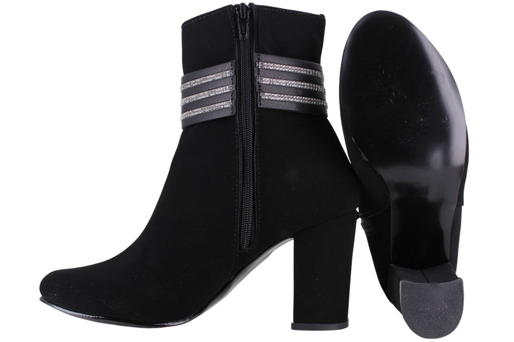 PINK LATTE BOTIN TACON ANCHO ALTO MODA ELEGANTE MUJER 94780