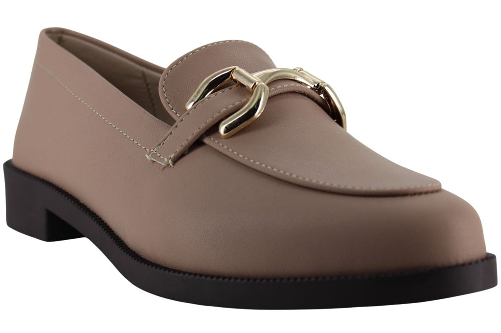 PINK LATTE ZAPATO MOCASIN VESTIR CASUAL HERRAJE MUJER 95637