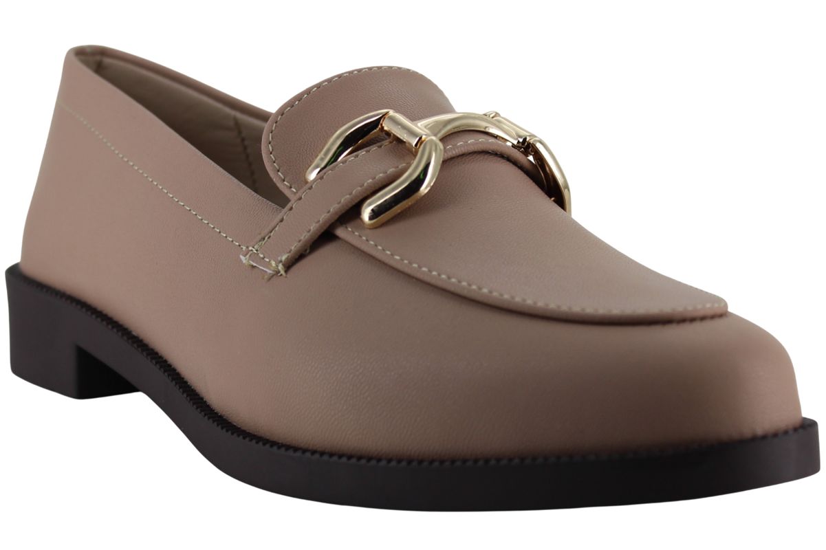 PINK LATTE ZAPATO MOCASIN VESTIR CASUAL HERRAJE MUJER 95637