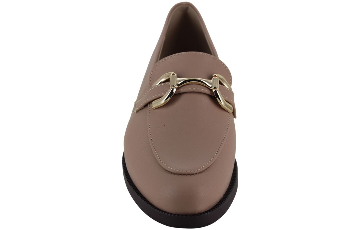 PINK LATTE ZAPATO MOCASIN VESTIR CASUAL HERRAJE MUJER 95637