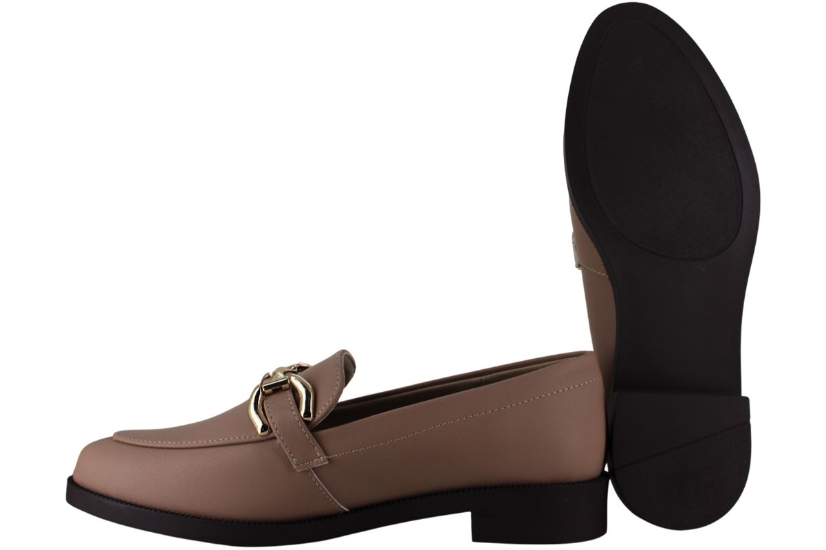 PINK LATTE ZAPATO MOCASIN VESTIR CASUAL HERRAJE MUJER 95637