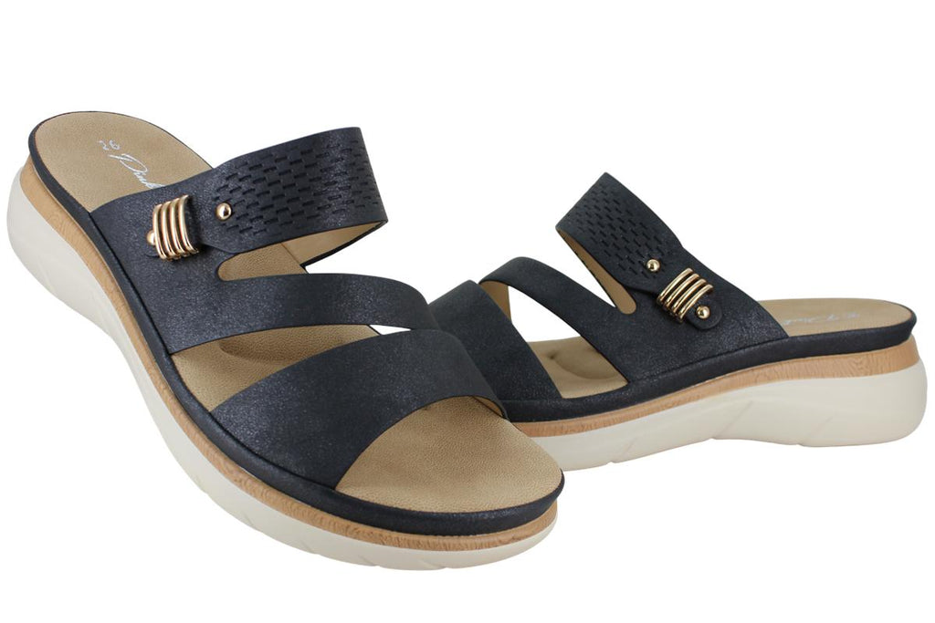 PINK LATTE SANDALIA SLIP ON PLATAFORMA ELEGANTE MUJER 96565