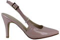 PINK LATTE ZAPATILLA TACON MODA ELEGANTE CHAROL MUJER 97267