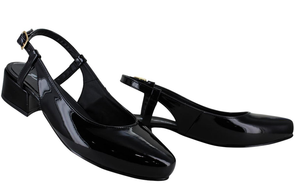PINK LATTE ZAPATILLA TACON MODA ELEGANTE CHAROL MUJER 97268