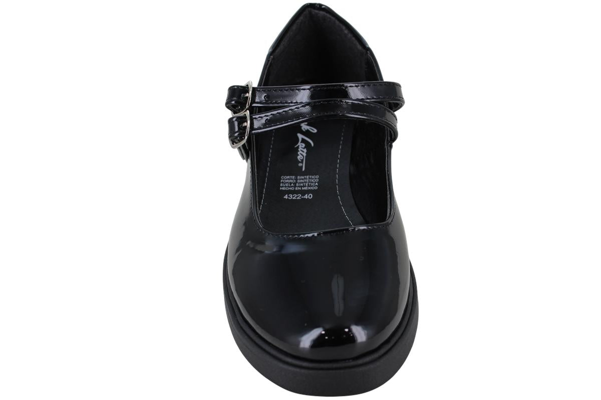 PINK LATTE ZAPATO BALERINA MODA ESCOLAR CHAROL MUJER 97324