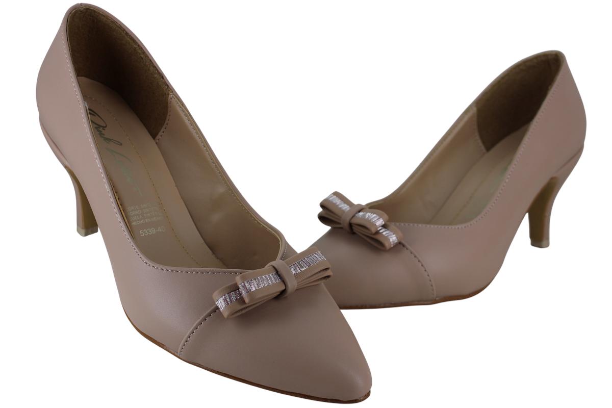 PINK LATTE ZAPATILLA TACON FIESTA ELEGANTE MOÑO MUJER 97388