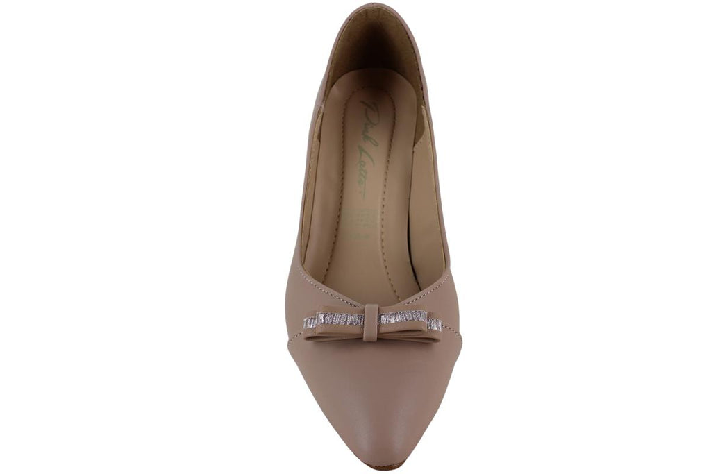 PINK LATTE ZAPATILLA TACON FIESTA ELEGANTE MOÑO MUJER 97388